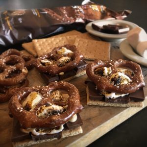 Unique "Splits" S'Mores Recipe
