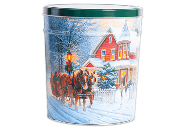 Dashing Through The Snow Tin