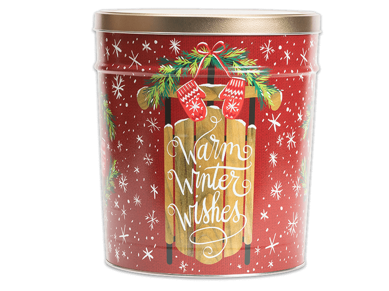 Warm Winter Wish Tin
