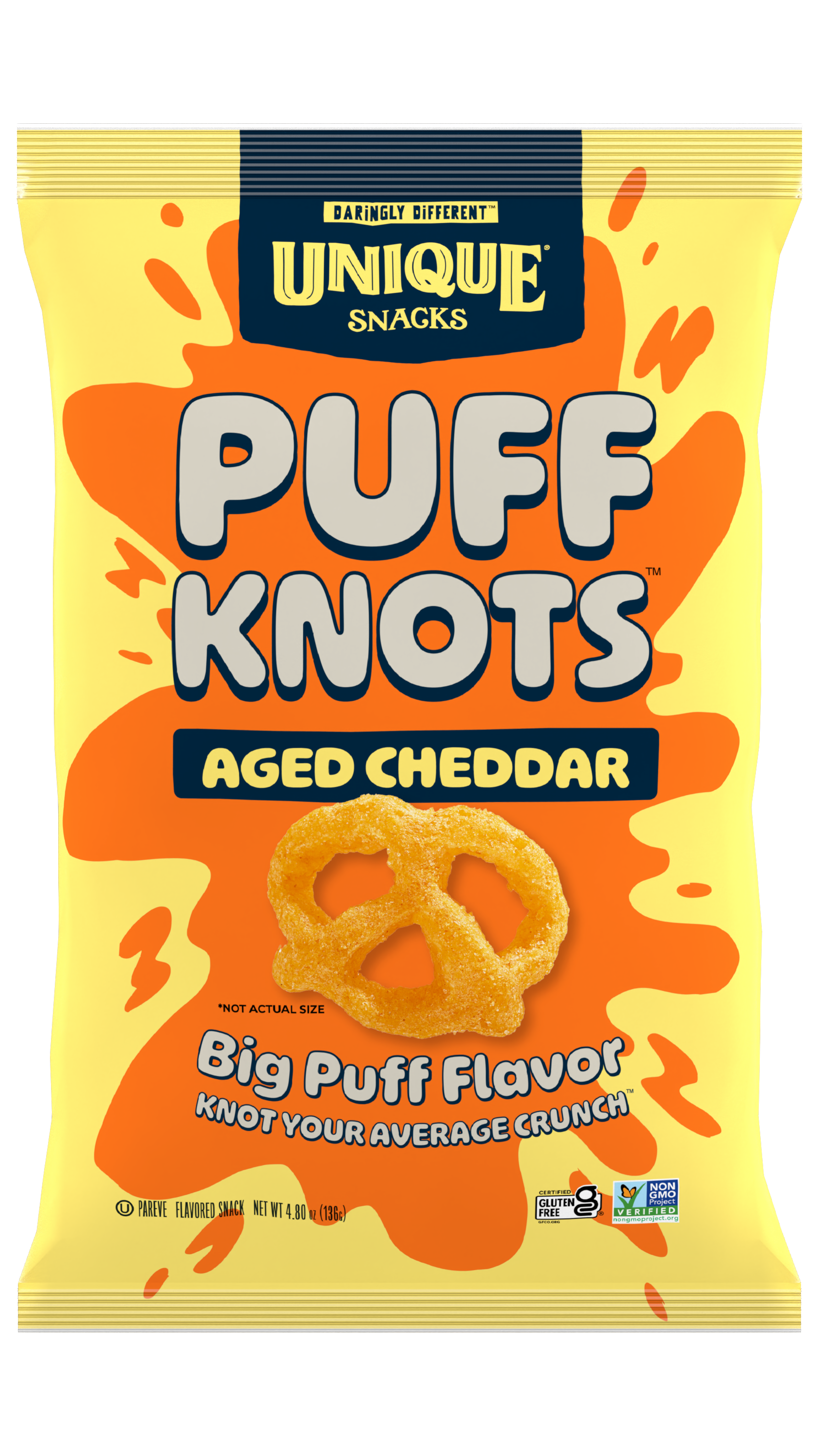 Unique Unique Aged Cheddar Puff Knots — product image