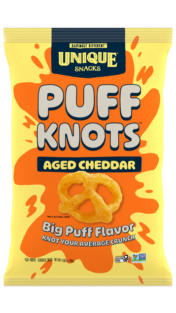 Aged Cheddar Puff Knots