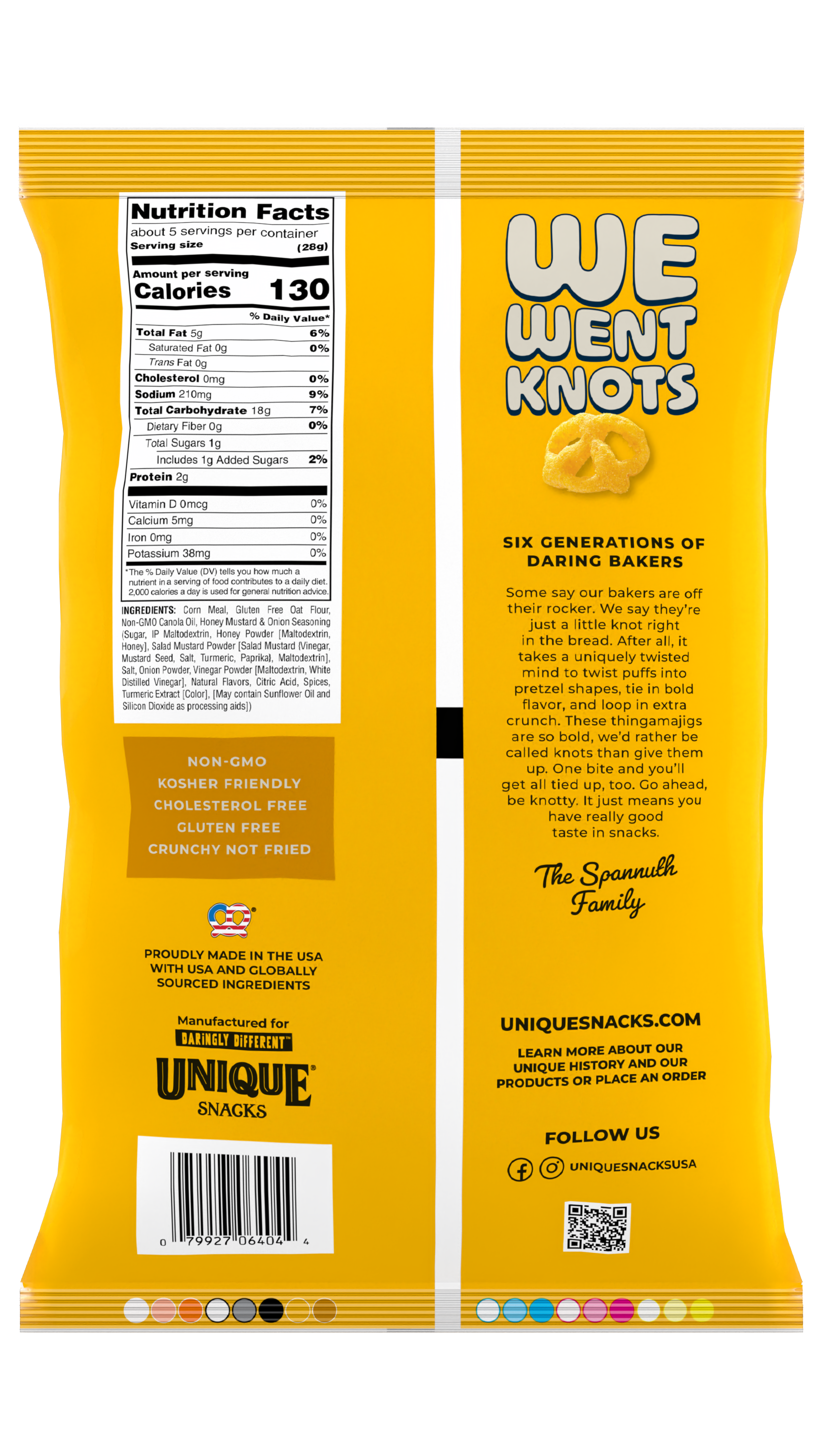 Honey Mustard Puff Knots