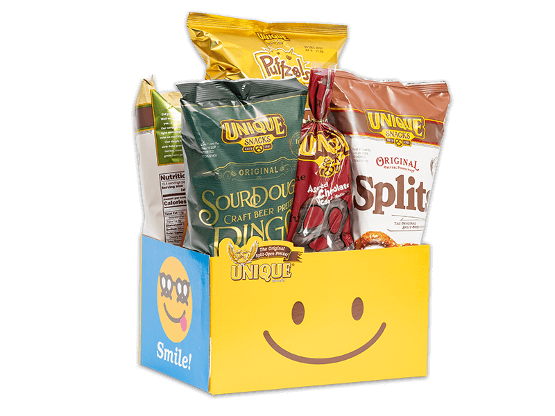 Smiley Face Gift Basket Box image 0