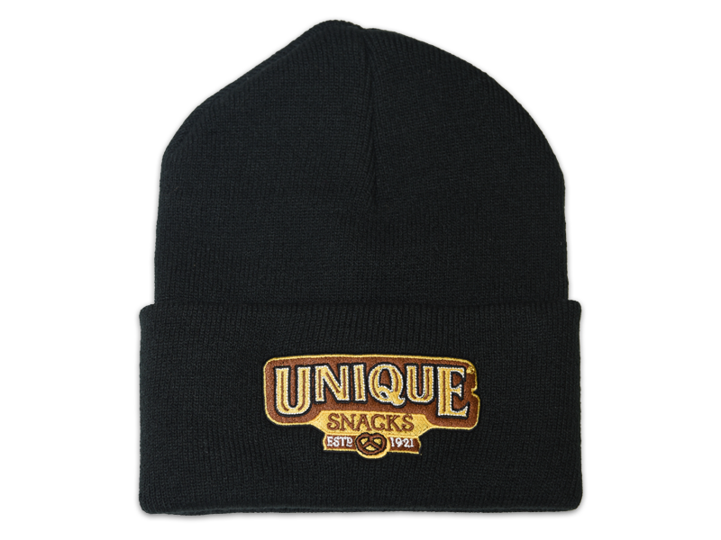 Black Beanie Knit Cap image 0