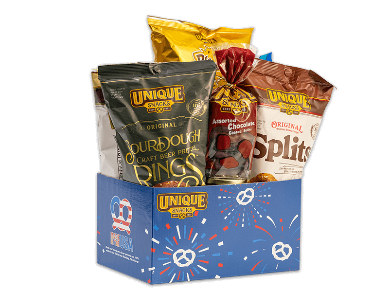 Patriotic Pretzel Gift Box image 0