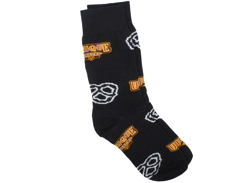 Full size image of Unique Snacks black Socks