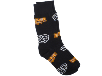 Black Unique Snacks Socks