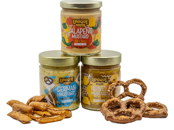 Pretzel Dip Sampler