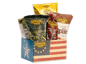 Colonial Flag Gift Basket Box