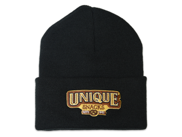 Black Beanie Knit Cap