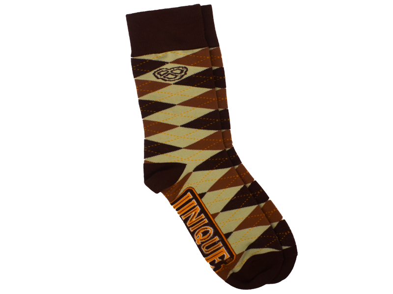 Brown Unique Snacks Socks image 0