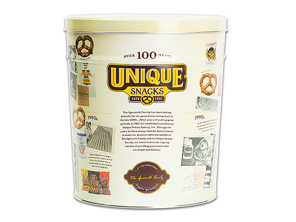 100th Anniversary Pretzel Tin image 0