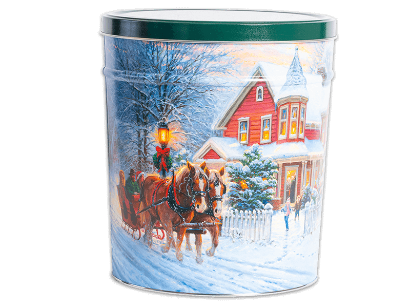 Dashing Through The Snow Tin image 0