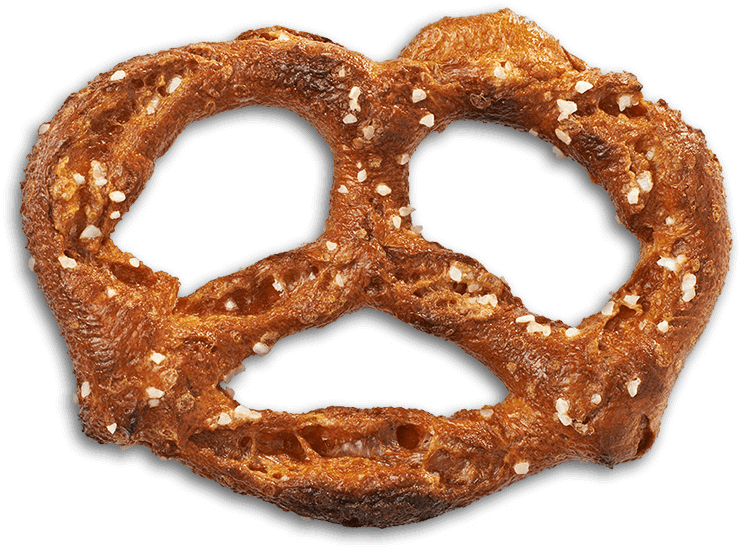 Enlarged image of Unique Snacks Original split pretzel