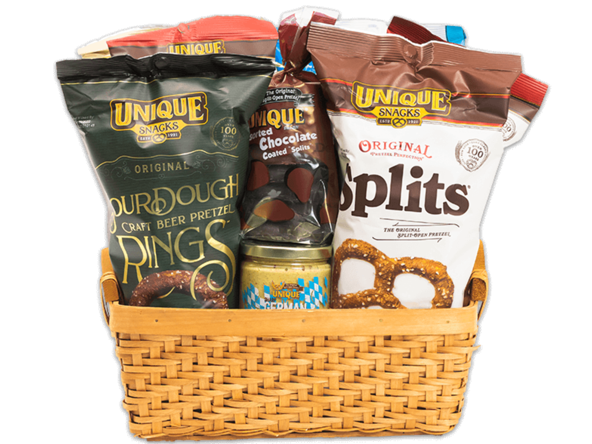 11+ Pretzel Gift Basket