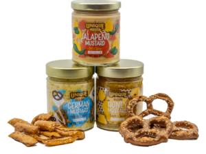 Pretzel Dip Sampler