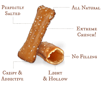 Diagram of Unique Snacks Original Pretzel Shells