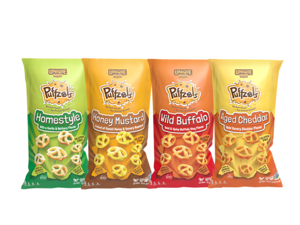 4 Pack Puffzels Variety Front Image