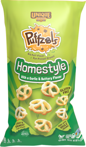 Homestyle Puffzels Front of Bag