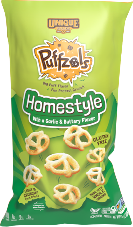 Homestyle Puffzels Front of Bag