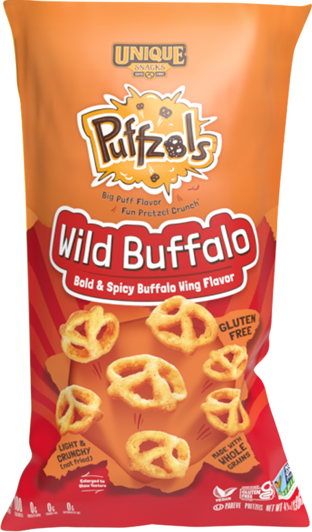 Wild Buffalo Puffzels Front of Bag