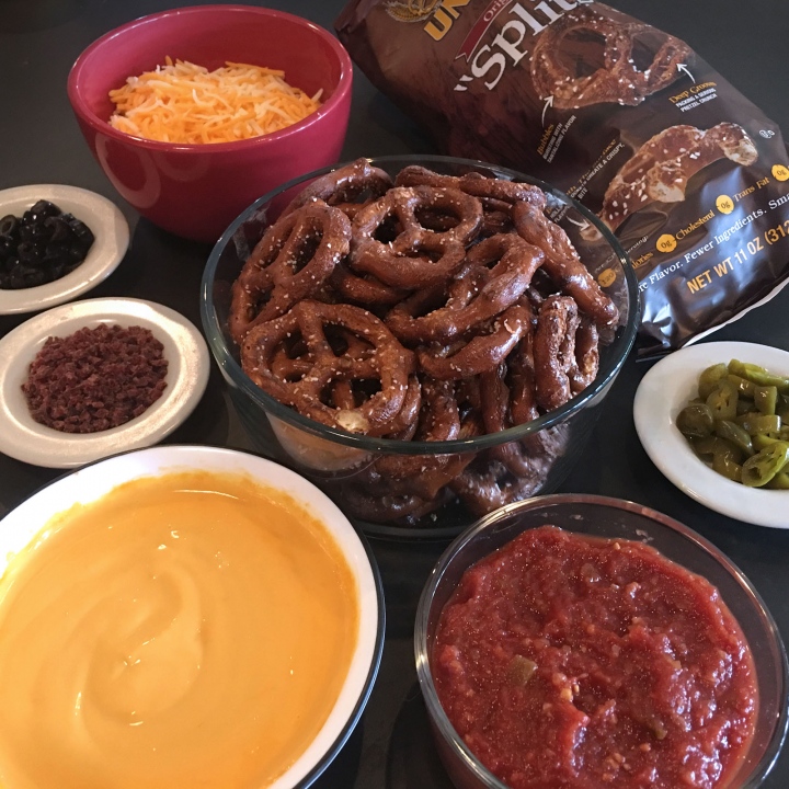 “Splits” Pretzels Taco Dip