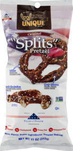 Unique original Splits pretzel bag