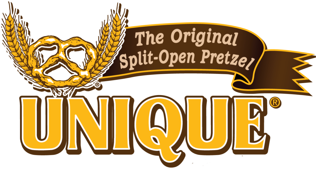 Unique pretzels the original split open pretzel header